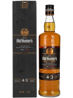 Виски Old Hunter's Selection, gift box 0.7 л