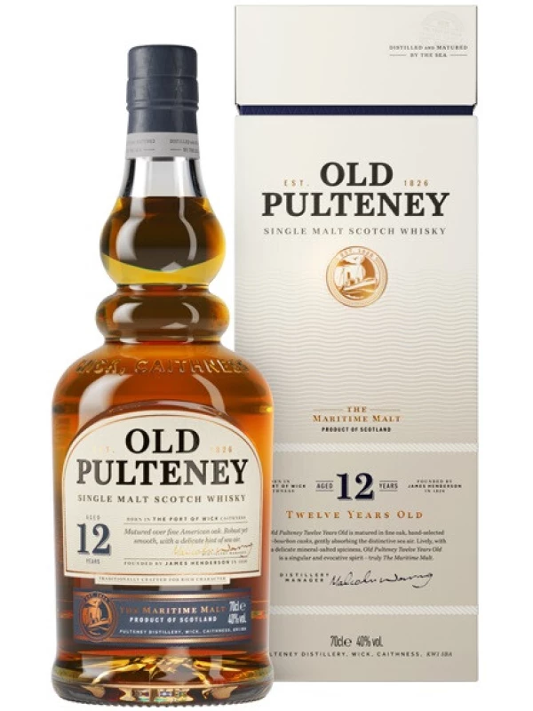 Old Pulteney 12 years, gift box