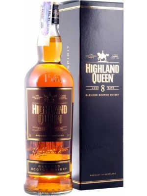 Виски Highland Queen, 8 Years Old, gift box 0.75 л