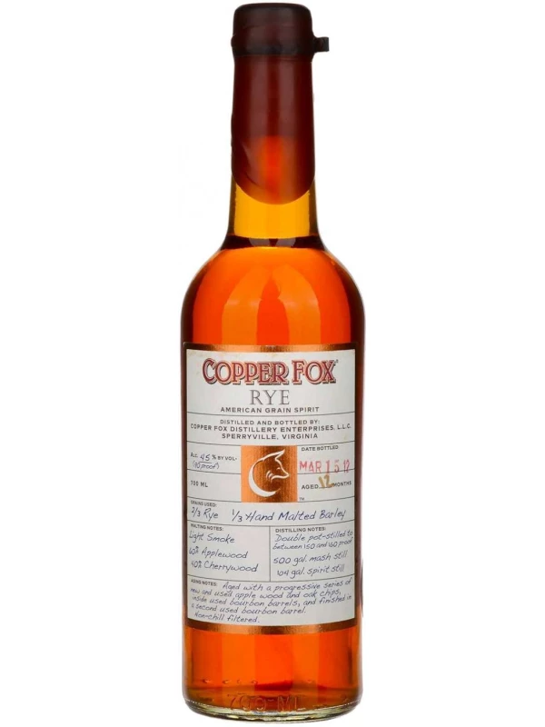 Copper Fox, Rye