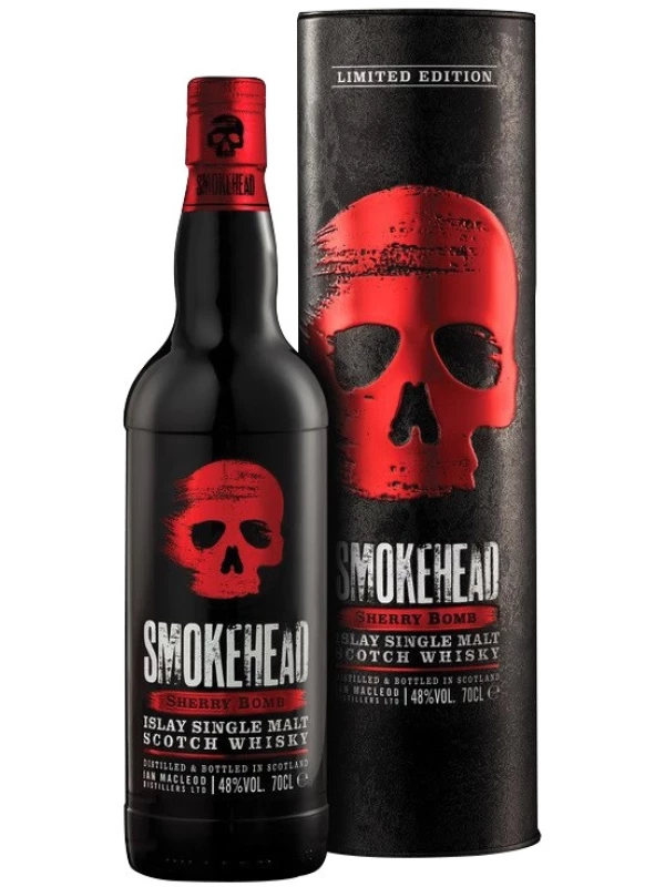 Smokehead Sherry Cask Blast, in tube