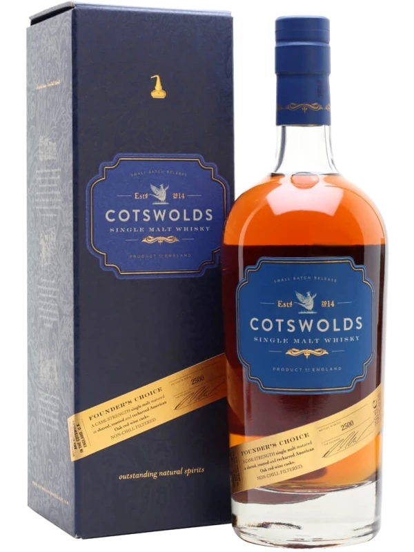 Cotswolds Founder's Choice (59,1%), gift box