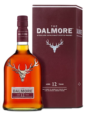 Виски Dalmore 12 years, gift box 0.7 л