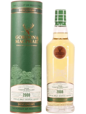 Виски Gordon & MacPhail, Discovery Tomatin, in tube 2008 0.7 л