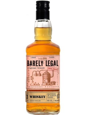 Виски Barely Legal 3 Years Old 0.5 л