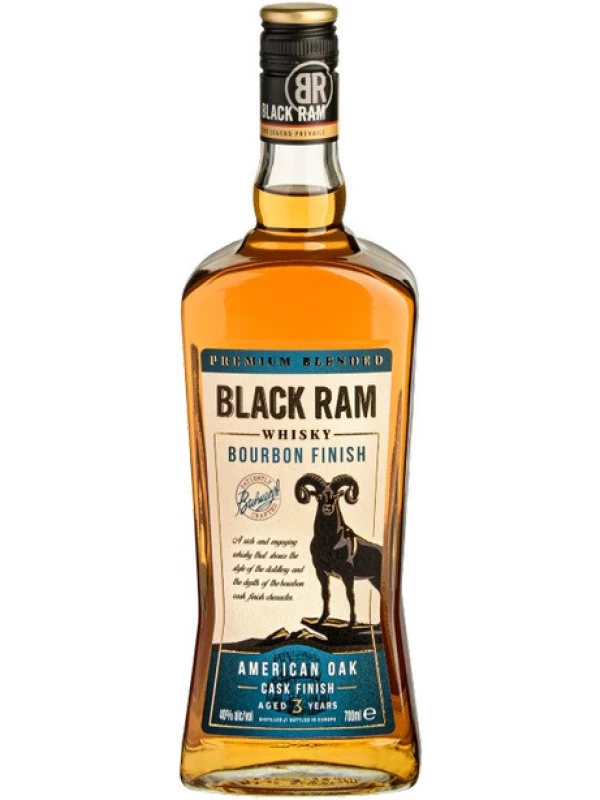 Black Ram Bourbon Finish 3 Years Old