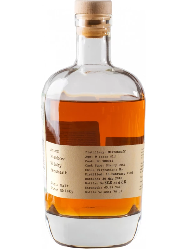 Anton Plekhov Whisky Merchant, Miltonduff