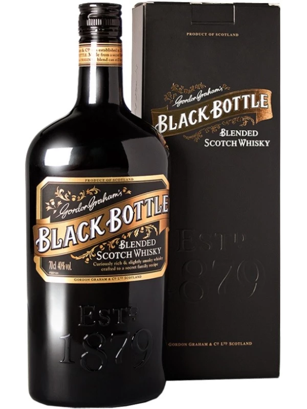 Black Bottle, with gift box