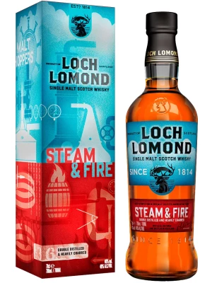 Виски Loch Lomond Steam & Fire, gift box 0.7 л