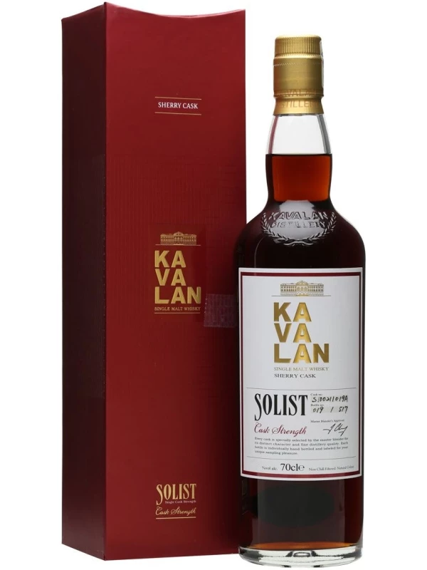 Kavalan, Solist Sherry Cask (59,4%), gift box