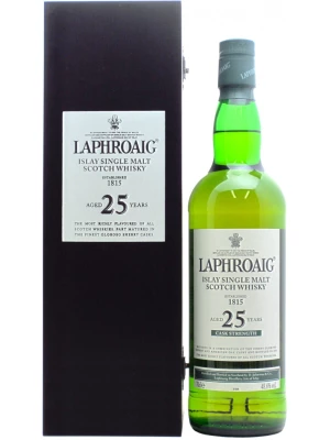Виски Laphroaig Malt 25 years old, with box 0.7 л