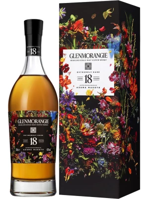 Виски Glenmorangie Extremely Rare 18 Years Old, Limited Edition Design by Azuma Makoto, gift box 0.7 л