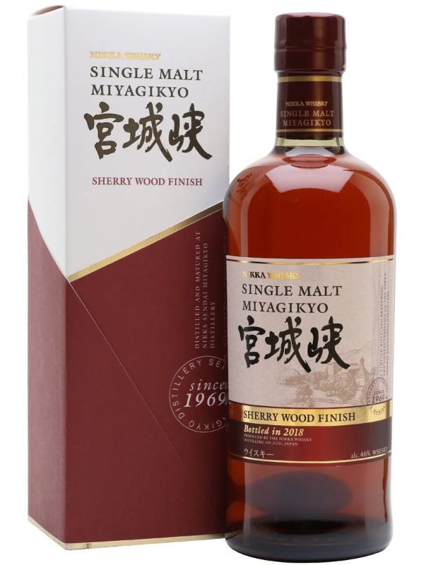 Nikka, Miyagikyo Sherry Wood Finish, gift box