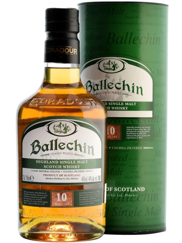 Ballechin 10 Years Old, in tube
