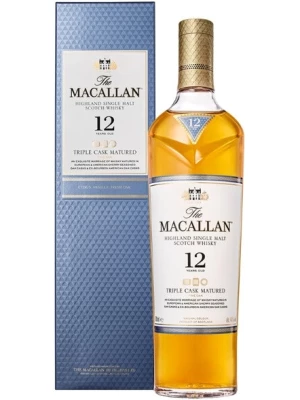 Виски Macallan, Triple Cask Matured 12 Years Old, gift box 0.7 л