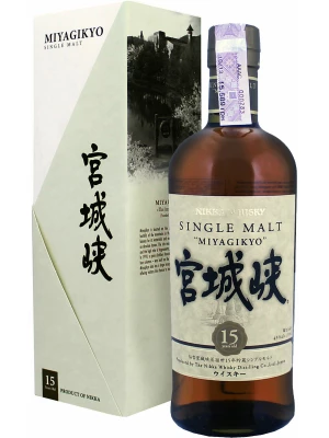 Виски Nikka, Miyagikyo 15 Years Old, gift box 0.7 л