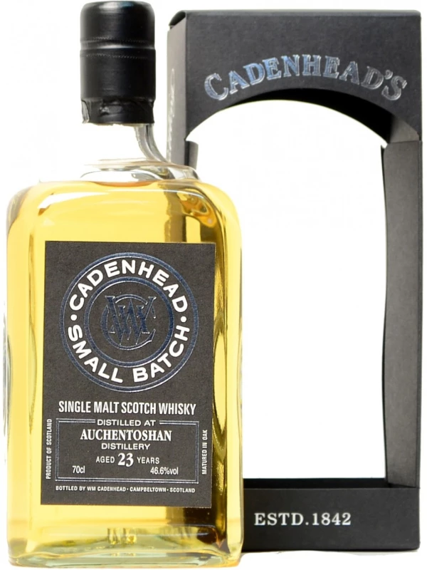 Cadenhead, Auchentoshan 23 Years Old, gift box