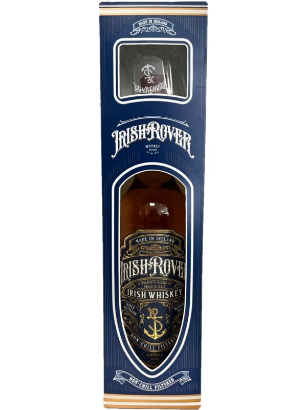 Irish Rover, gift box with glass