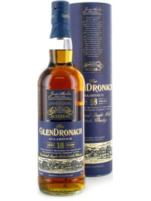 Виски Glendronach Allardice 18 years old в тубе 0.7 л