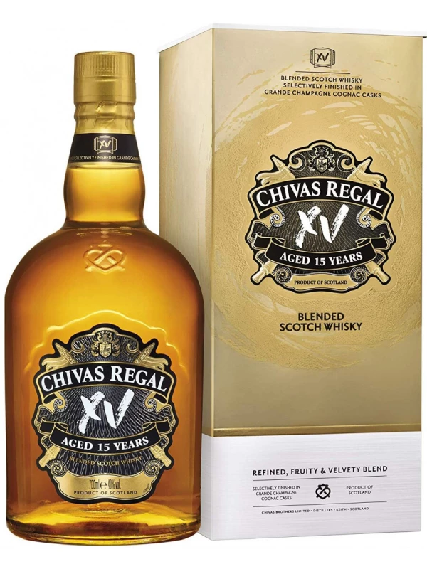 Chivas Regal XV, gift box
