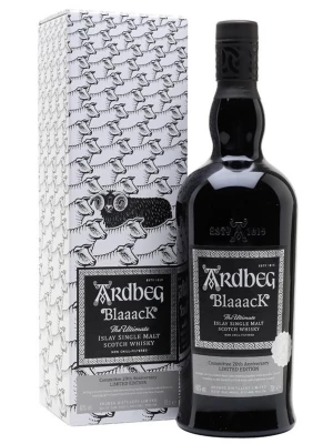 Виски Ardbeg, Blaaack, gift box 0.7 л