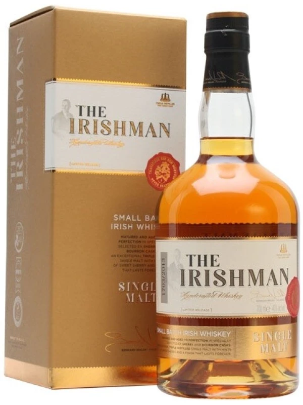 The Irishman Single Malt, gift box