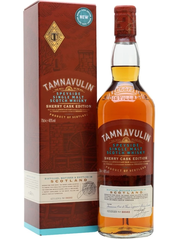 Tamnavulin Sherry Cask, gift box
