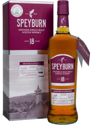 Виски Speyburn 18 Years, gift box 0.7 л