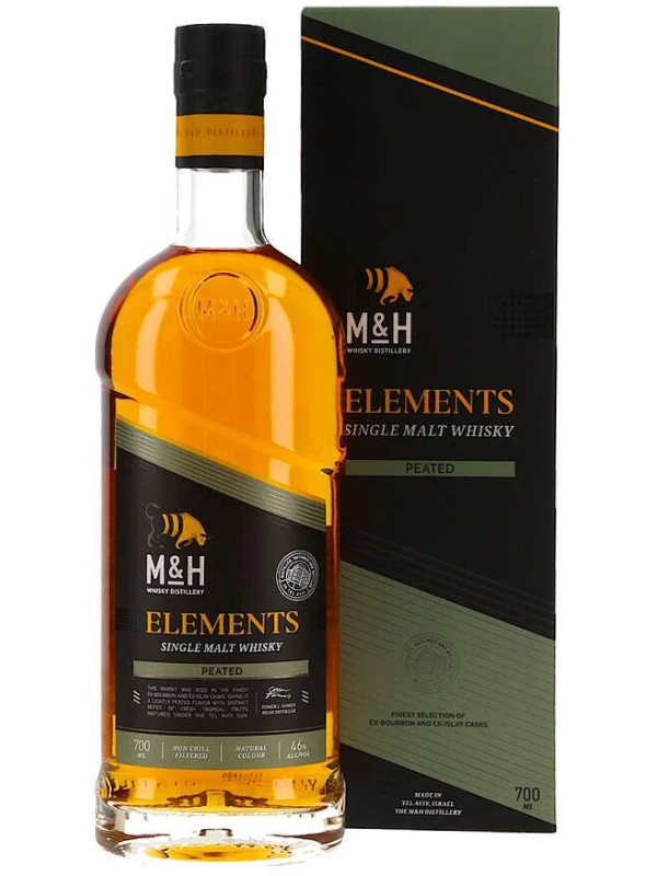 M&H, Elements Peated, gift box