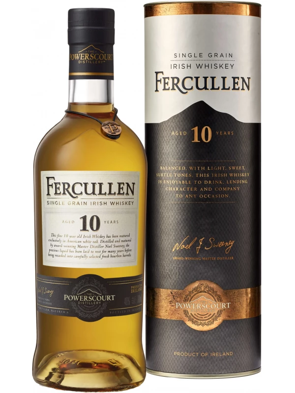 Fercullen Single Grain 10 Years, in tube