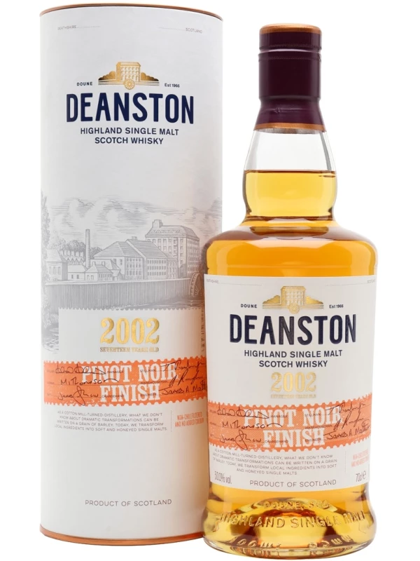 Deanston Pinot Noir Cask Finish, in tube