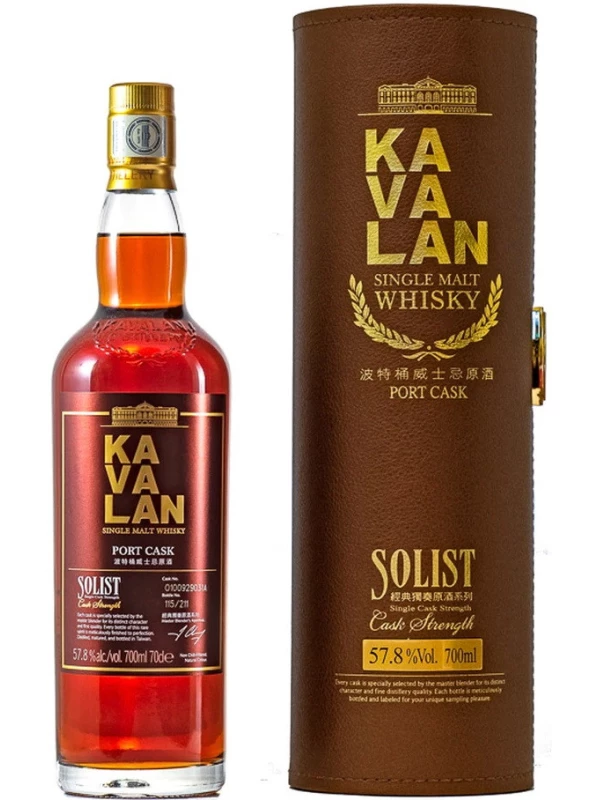 Kavalan, Solist Port Cask (57,8%), in tube