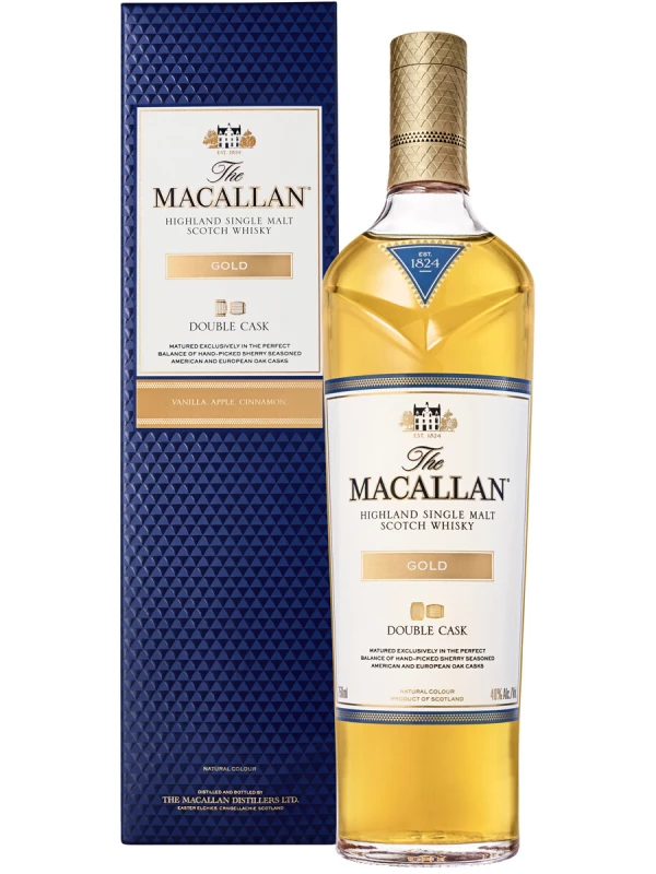 Macallan Double Cask Gold, gift box