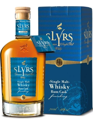 Виски Slyrs Single Malt Rum Cask Finish, gift box 0.7 л