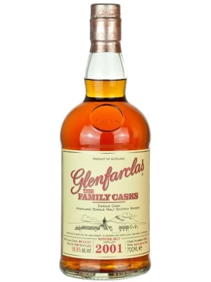 Виски Glenfarclas 2001 Family Casks (58,8%) 2001 0.7 л