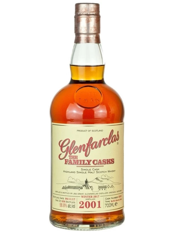 Glenfarclas 2001 Family Casks (58,8%)