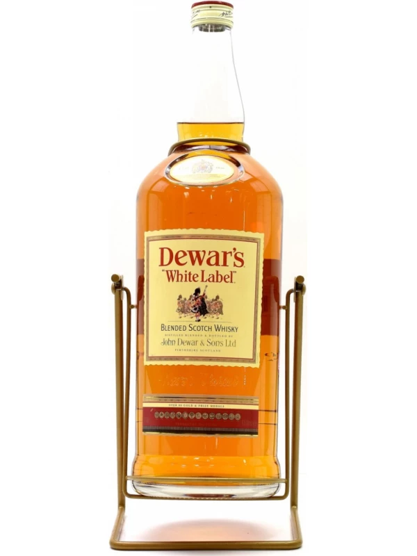 Dewar's White Label, with cradle