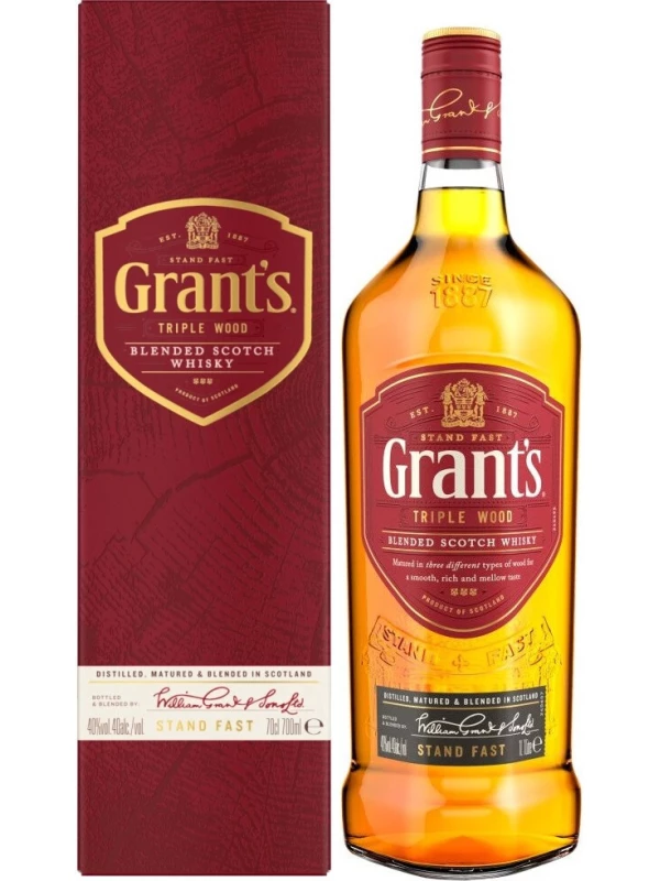 Grant's Triple Wood 3 Years Old, gift box
