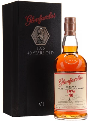 Виски Glenfarclas 40 Years Old, gift box 1976 0.7 л