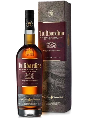 Виски Tullibardine, 228 Burgundy Finish, gift box 0.7 л