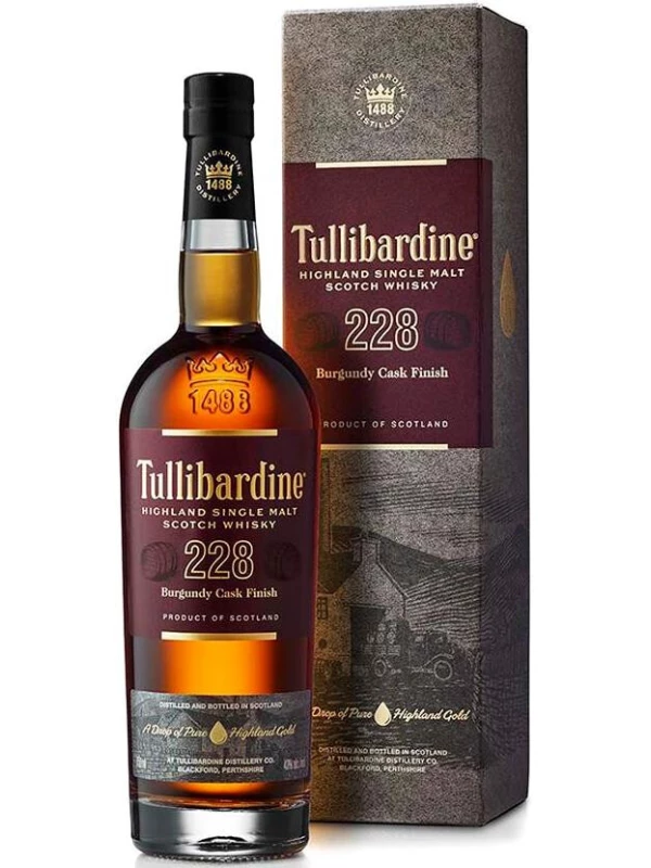 Tullibardine, 228 Burgundy Finish, gift box
