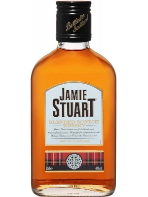 Виски Jamie Stuart Blended Scotch Whisky 0.2 л