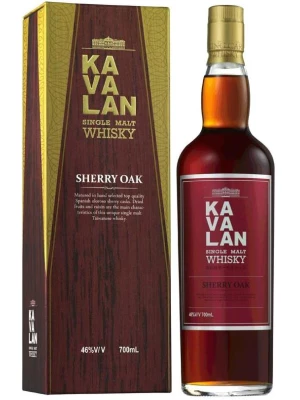 Виски Kavalan, Sherry Oak, gift box 0.7 л