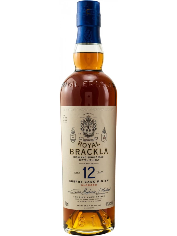 Royal Brackla 12 Years Old (46%), in tube