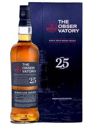Виски The Observatory Single Grain 25 Years Old, gift box 0.7 л