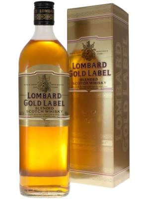 Виски Lombard, Gold Label Old Blend, gift box 0.7 л