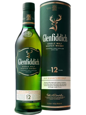 Виски Glenfiddich 12 Years Old, in tube 0.5 л