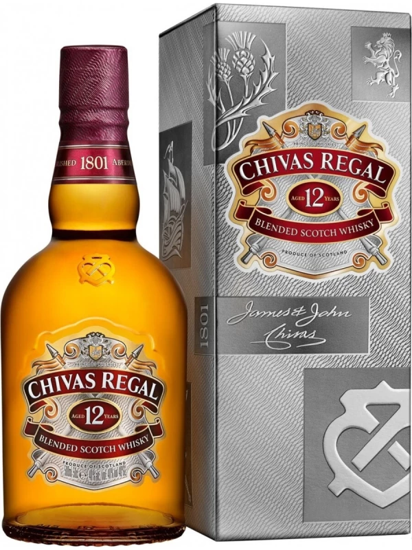 Chivas Regal 12 years old, with box