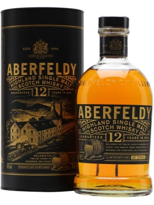 Виски Aberfeldy 12 Years Old, in tube 0.7 л