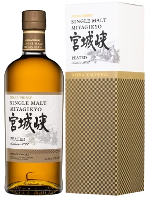 Виски Nikka, Miyagikyo Peated, gift box 0.7 л